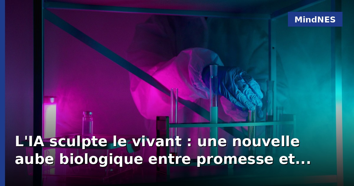 L'IA sculpte le vivant : une nouvelle aube biologique entre promesse et abîme éthique