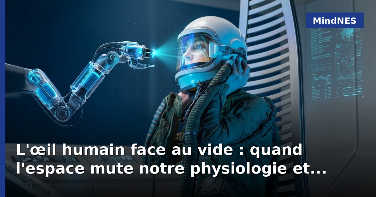 L'œil humain face au vide : quand l'espace mute notre physiologie et réinvente la médecine
