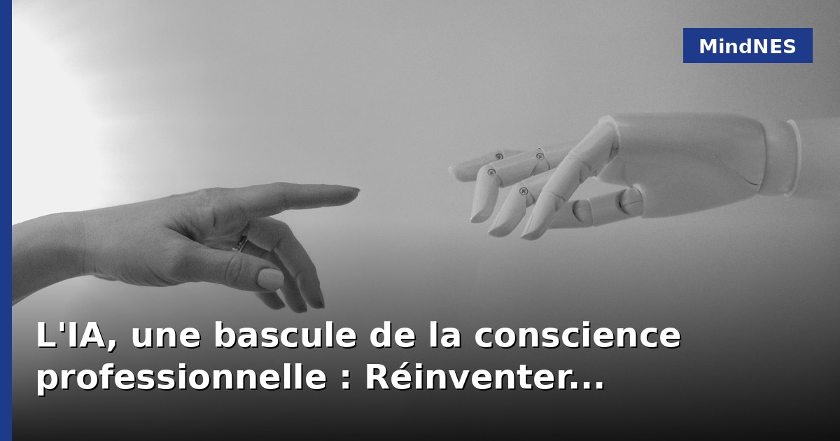 L'IA, une bascule de la conscience professionnelle : Réinventer l'ingéniosité humaine à l'ère de la collaboration