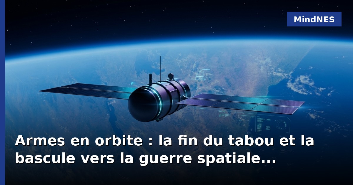 Armes en orbite : la fin du tabou et la bascule vers la guerre spatiale