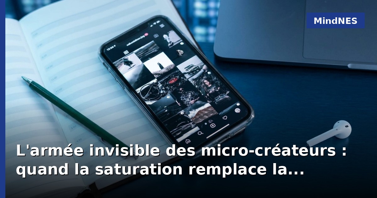 L'armée invisible des micro-créateurs : quand la saturation remplace la conviction