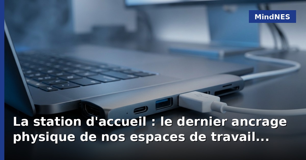 La station d'accueil : le dernier ancrage physique de nos espaces de travail