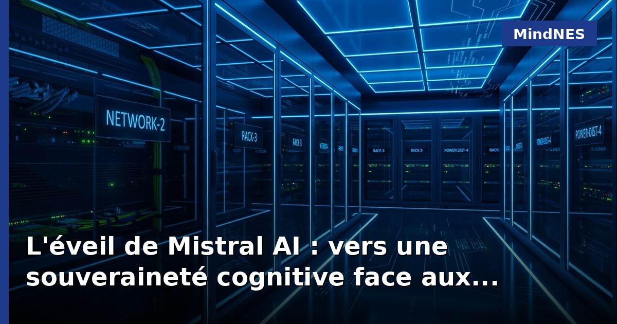 L'éveil de Mistral AI : vers une souveraineté cognitive face aux géants de l'IA