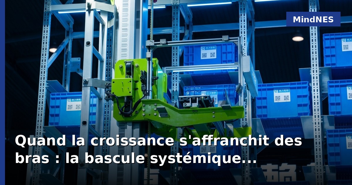 Quand la croissance s'affranchit des bras : la bascule systémique d'Amazon